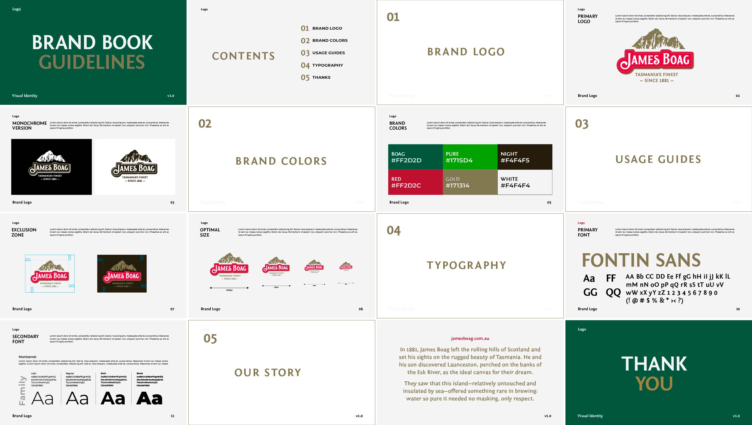 James Boag's styleguide