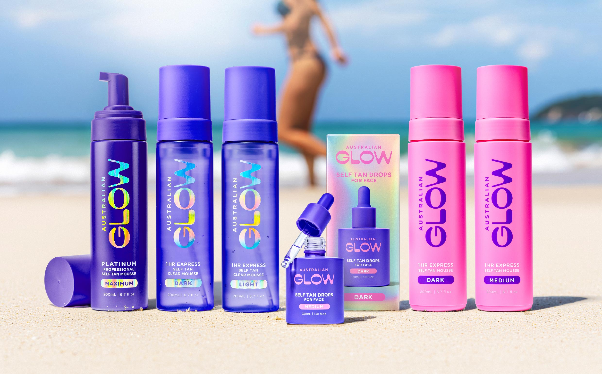 Australian Glow packaging hero