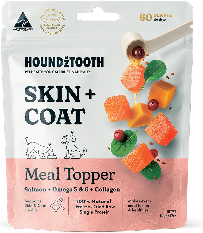 Skin + Coat, front of pack