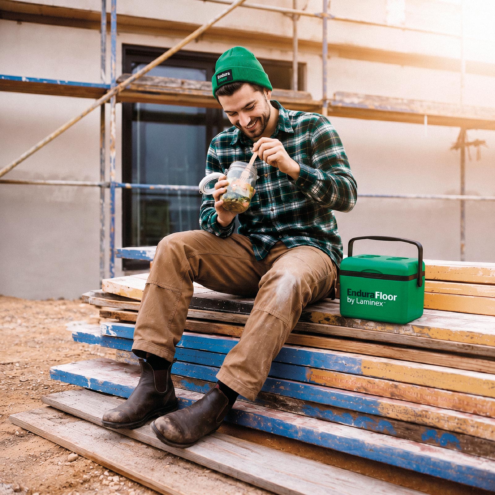 EnduraFloor tradie portrait