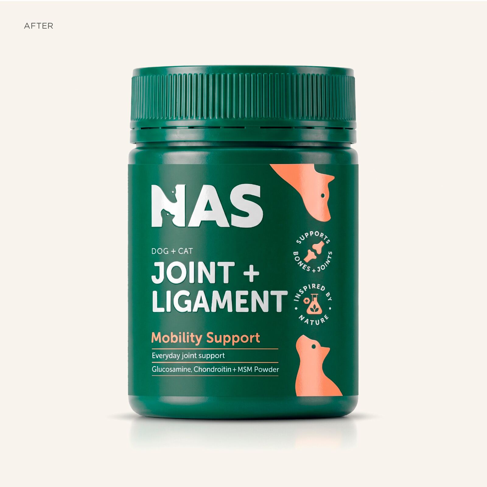 Natural Animal Solutions packaging after
