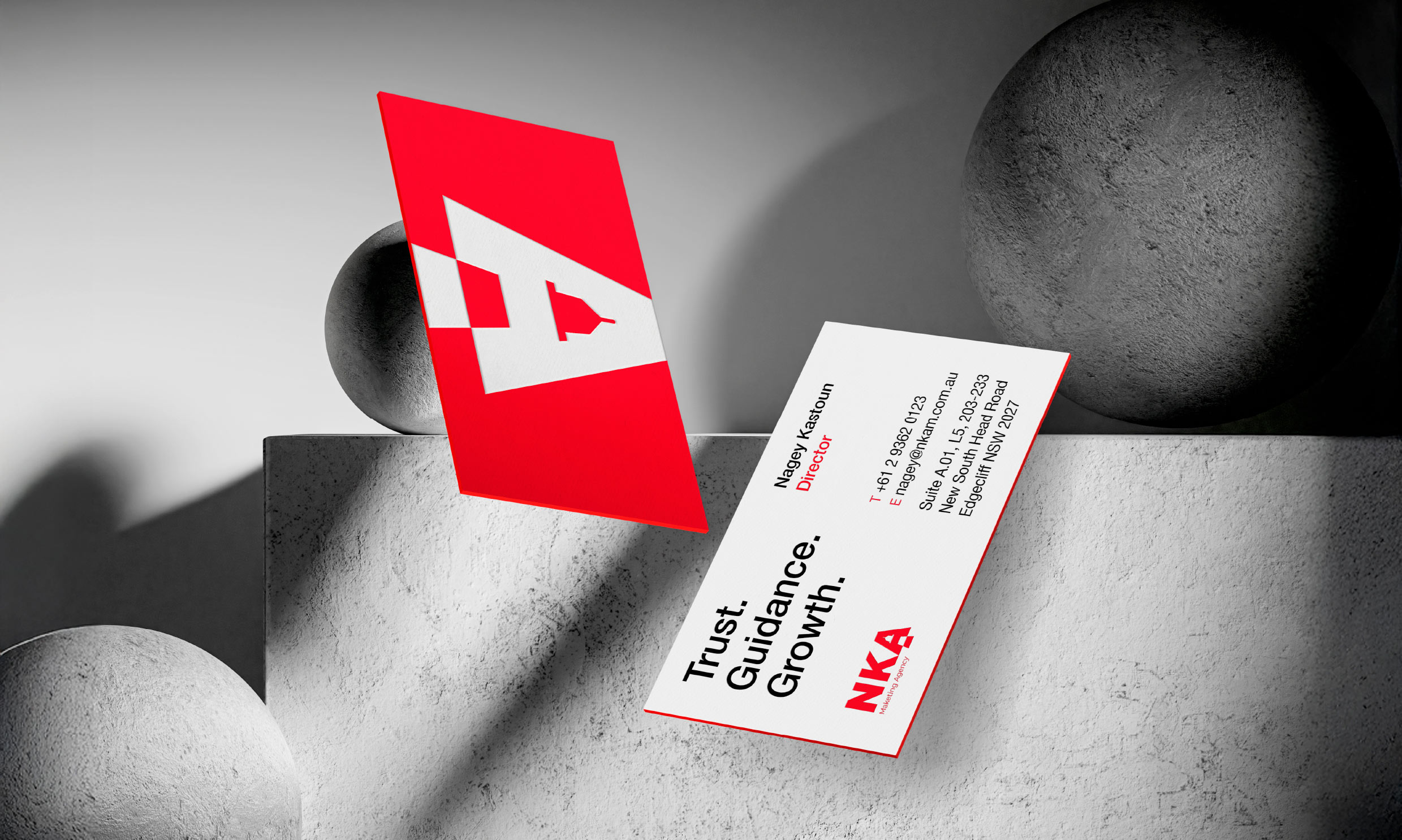 NKA business card system