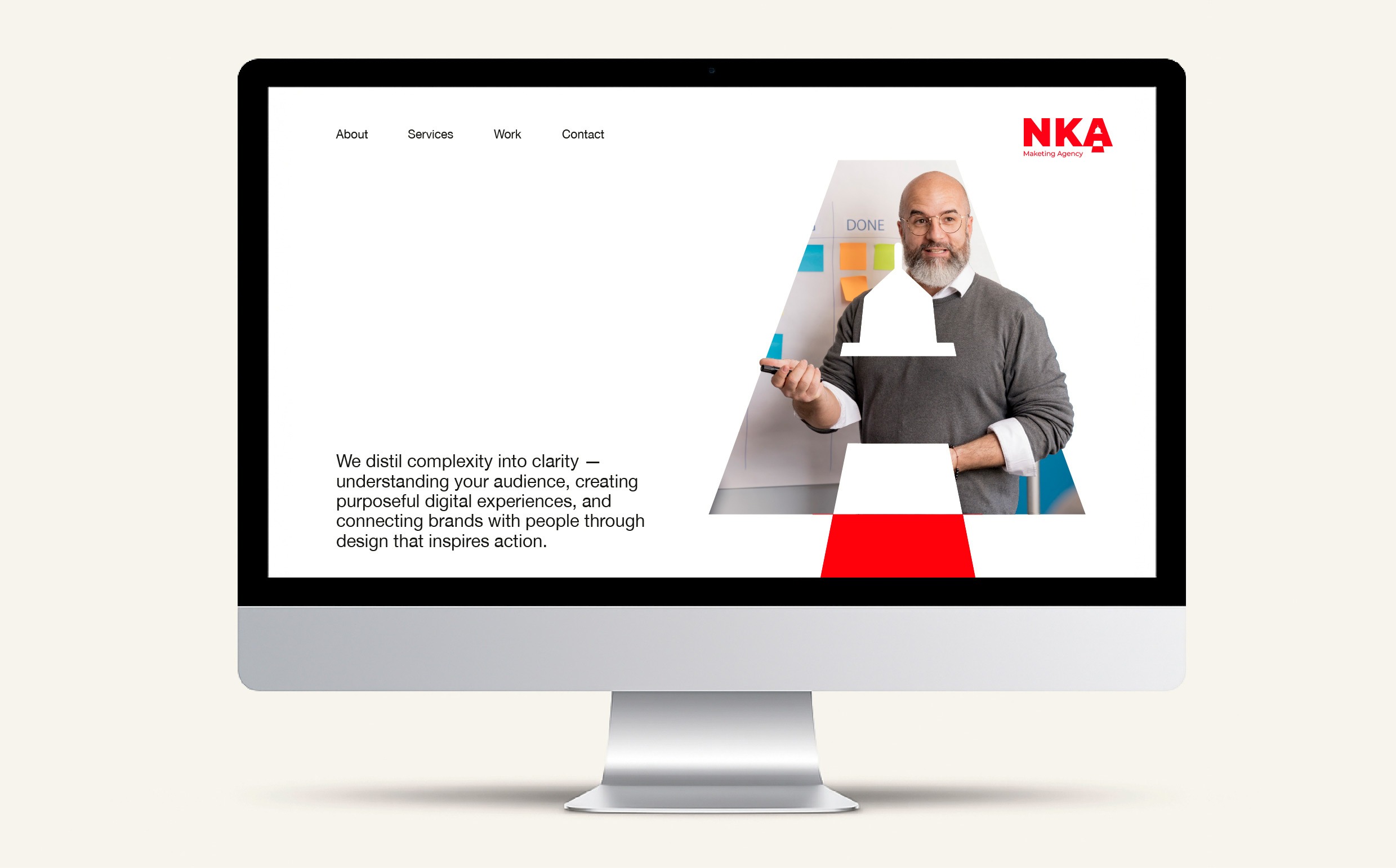 NKA website design